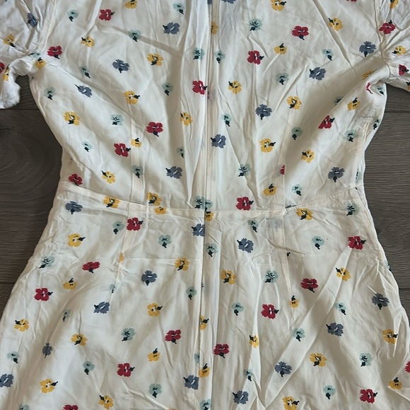 MADEWELL Orchard Flutter Sleeve Dress in Confetti Floral Size Small - Picture 6 of 7